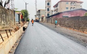 Travaux Publics : Projet d’aménagement et de bitumage de 36 Km de voiries urbaines, le Groupe Guicopres très actif sur le terrain.